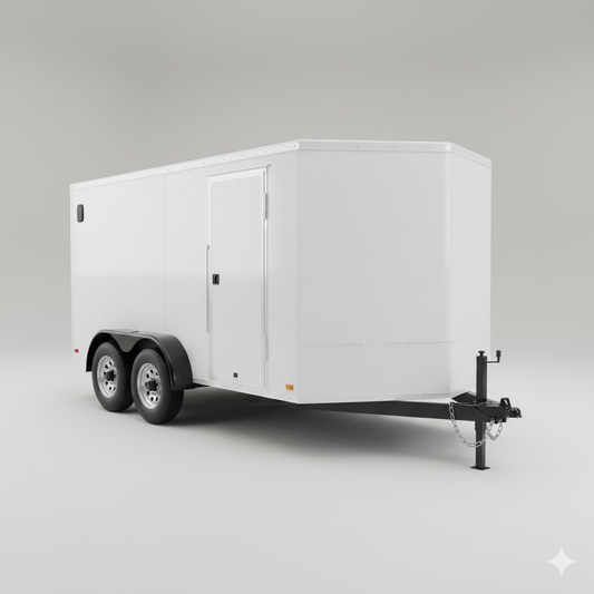 7×14 Enclosed Trailer