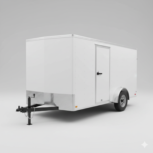 5×10 Enclosed Trailer