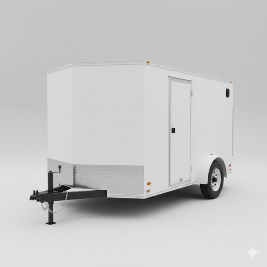 6×12 Enclosed Trailer