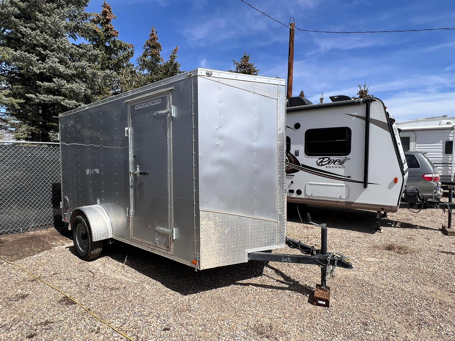 6×12 Enclosed Trailer